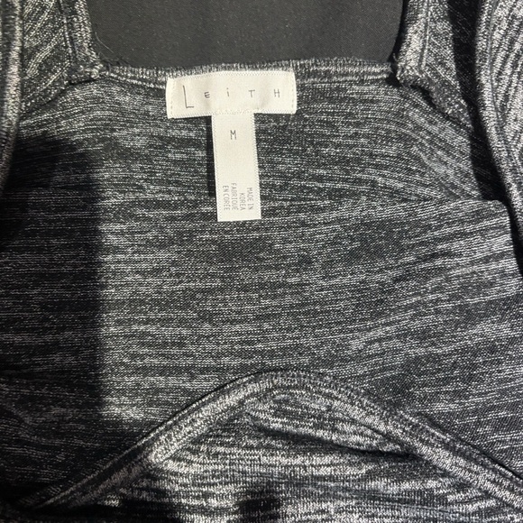 Leith Charcoal Backless Dress - Picture 2 of 5